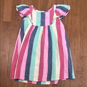 Old Navy Multicolor Striped Dress